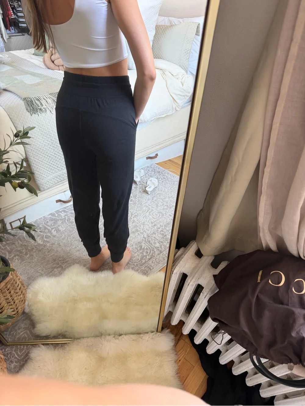 lululemon athletica Black Drawstring Joggers
